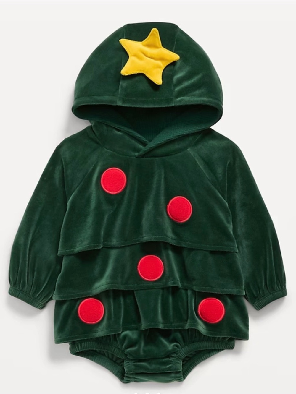 Holiday Tree Baby Romper or Costume 6-12M - Picture 1 of 6